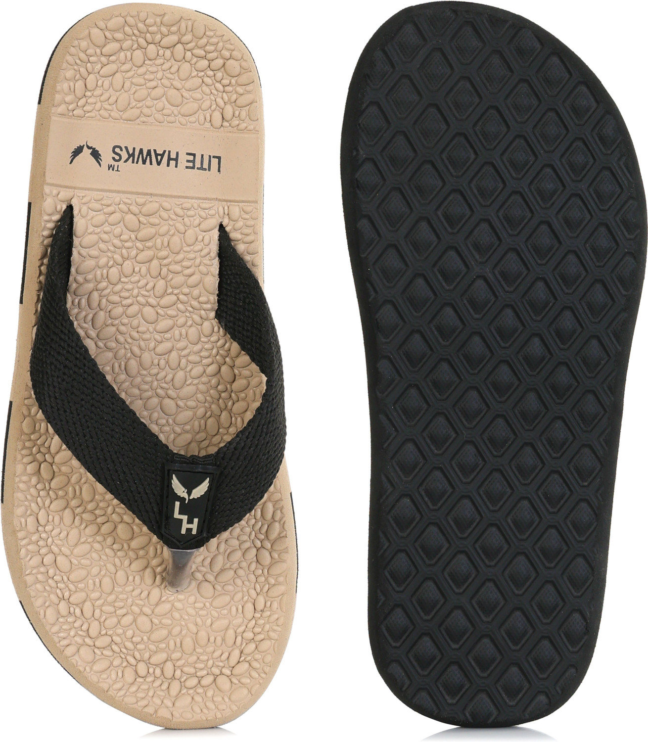 Image of LITE HAWKS Men Doctor Recommended Orthopedic |Lightweight|Pain Relief|Flip Flop for Boys Slippers