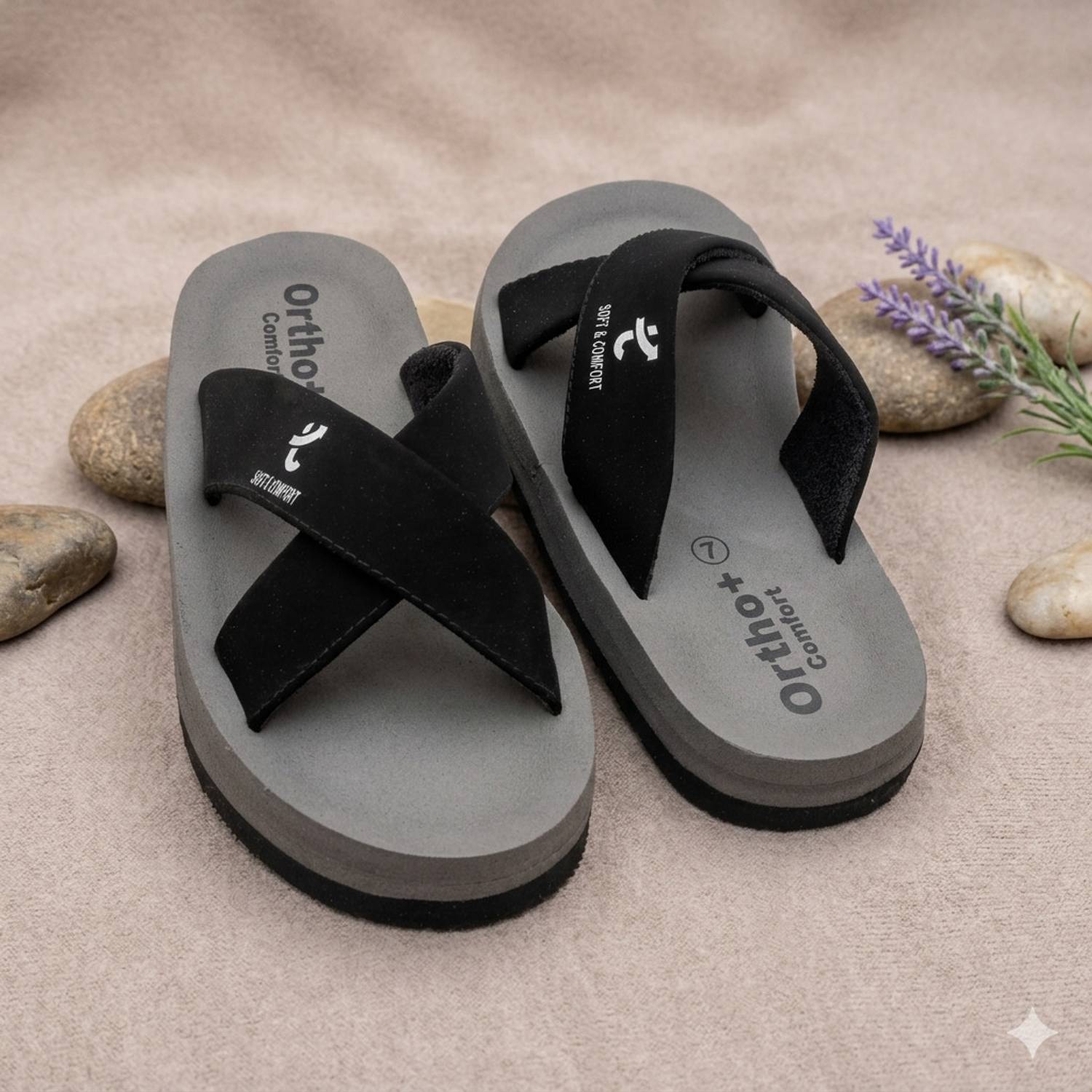 trendy footwear Men Slides Gray - Image 1