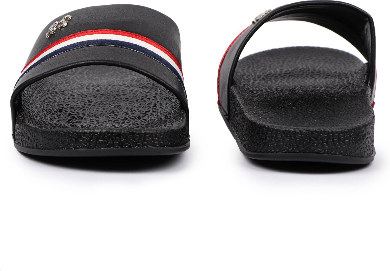 STEP WEY Men Black Slides - Image 5