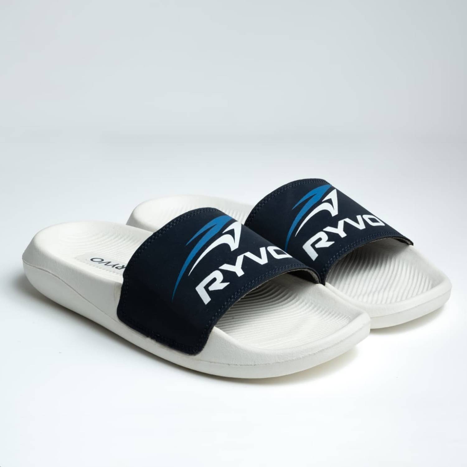 RYVO Men Flip Flops Blue - Image 3