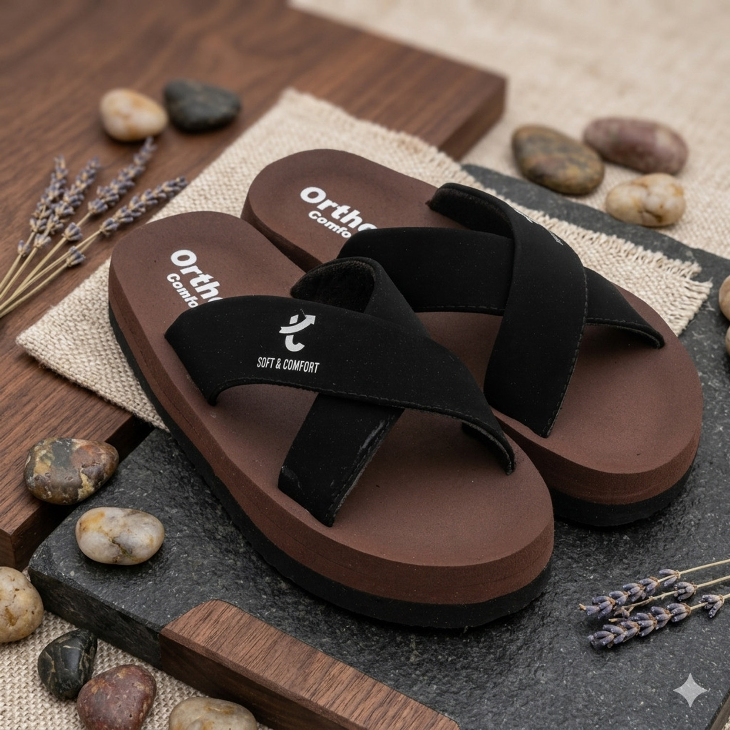 Image of trendy footwear Men Slides