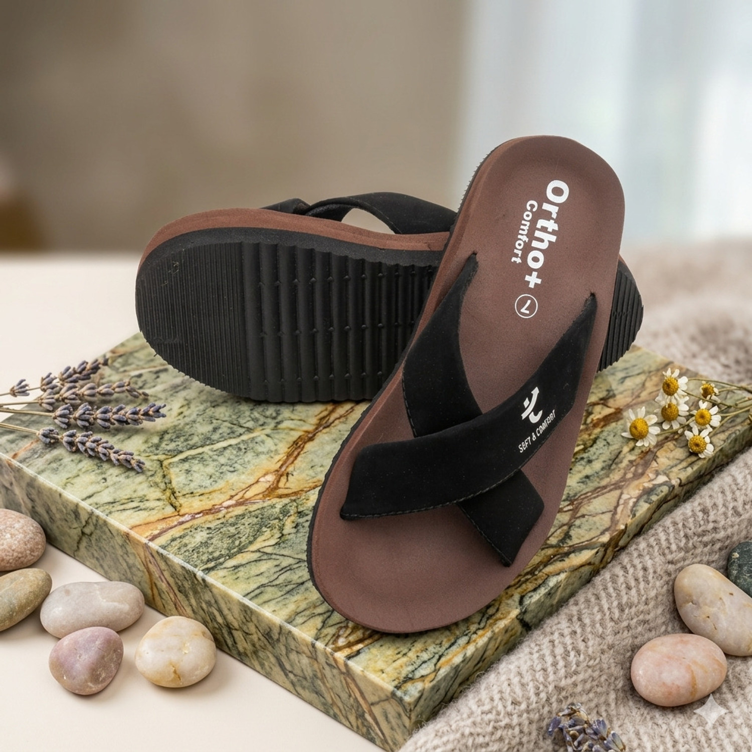 Image of trendy footwear Men Slides