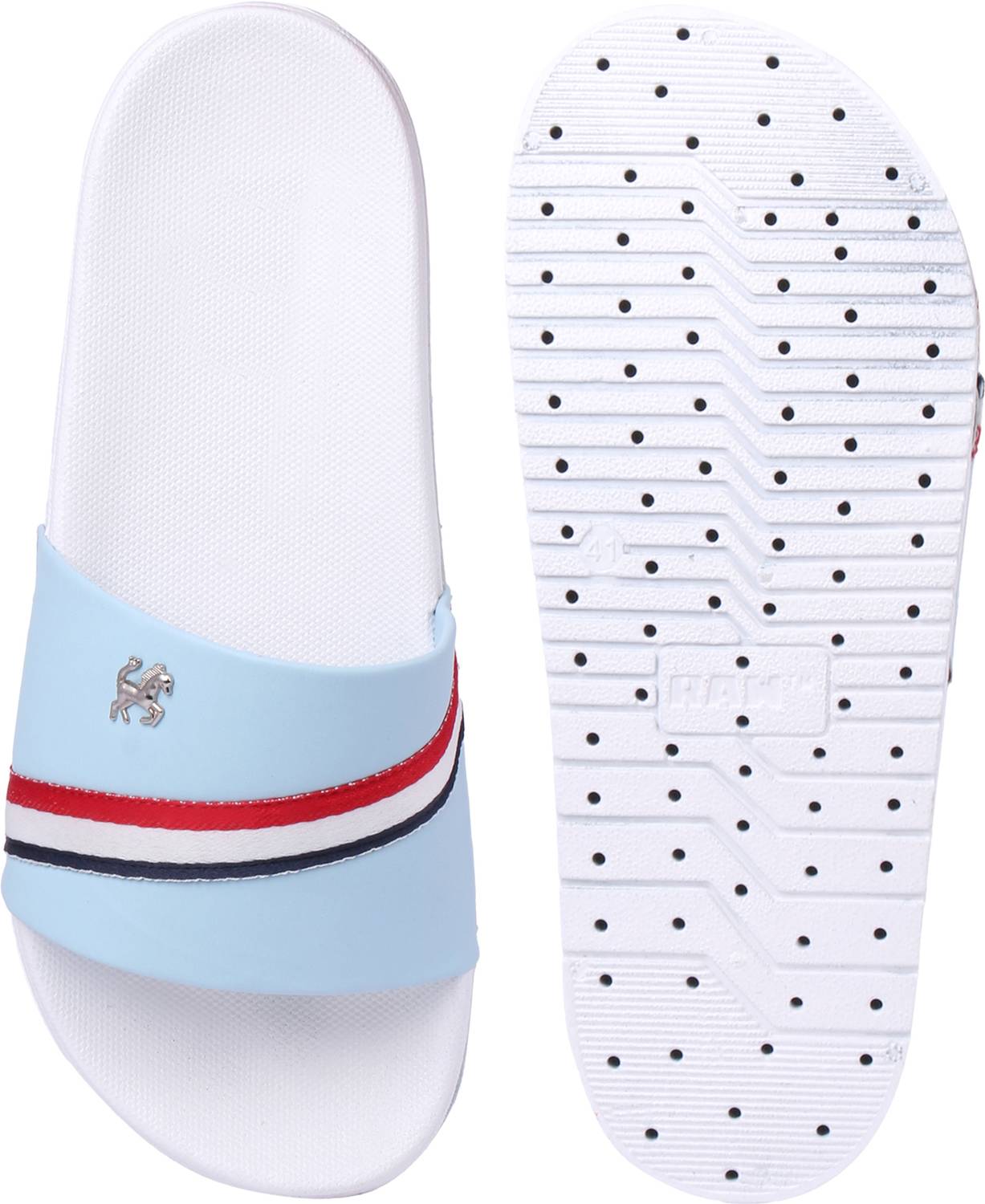 Foot Print Men Slides Multicolor - Image 5