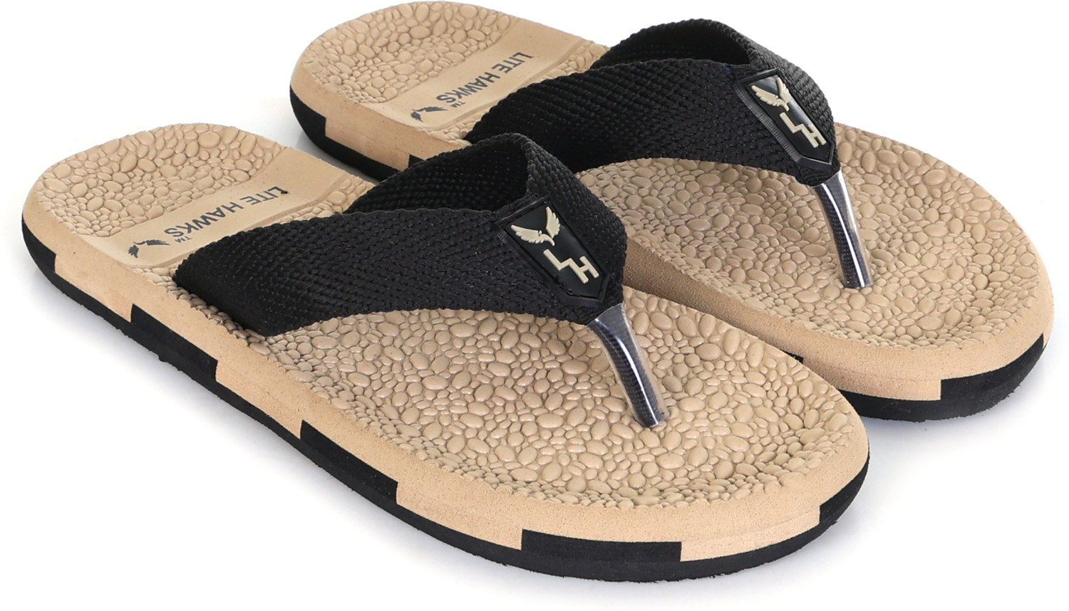 Image of LITE HAWKS Men Doctor Recommended Orthopedic |Lightweight|Pain Relief|Flip Flop for Boys Slippers