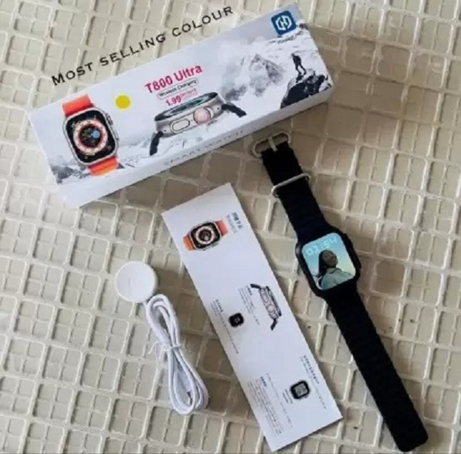 Image of Yash Enterprises New T800 Ultra Watch compatiable with all Smart phones Smartwatch