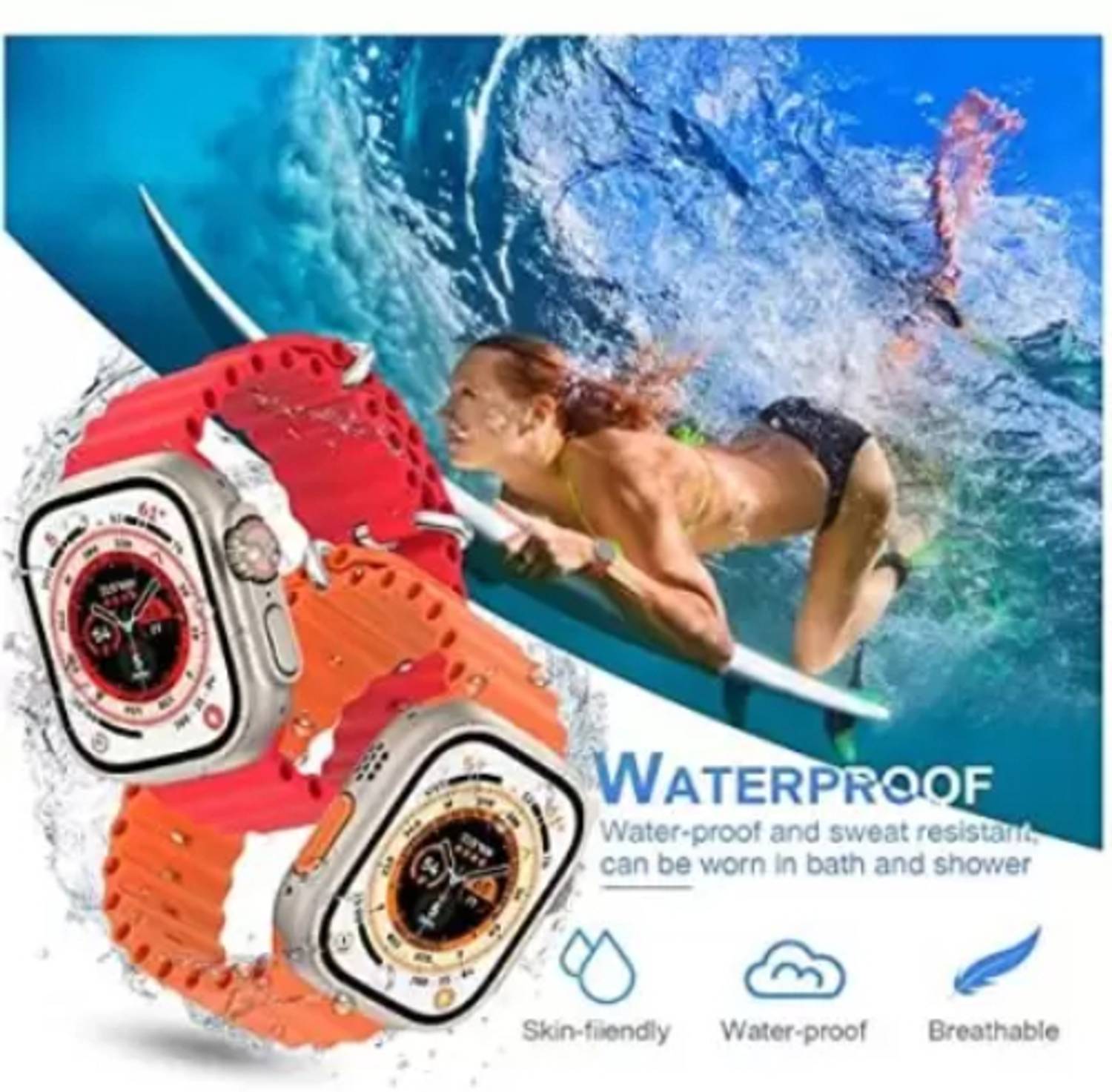 YAROH NMM_457A_T800 ULTRA SMARTWATCH 1.9 HD DISPLAY WATCH SERIES