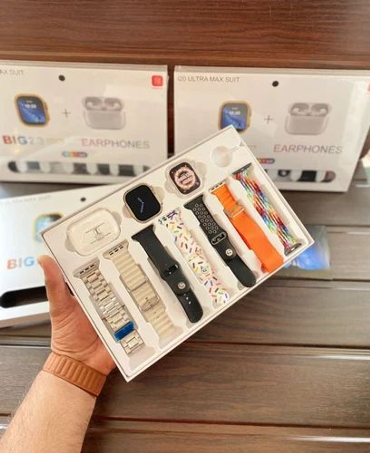 Image of TECHMAZE i20 smart watch & S8 4G network Android System T800 Ultra T6 Smartwatch