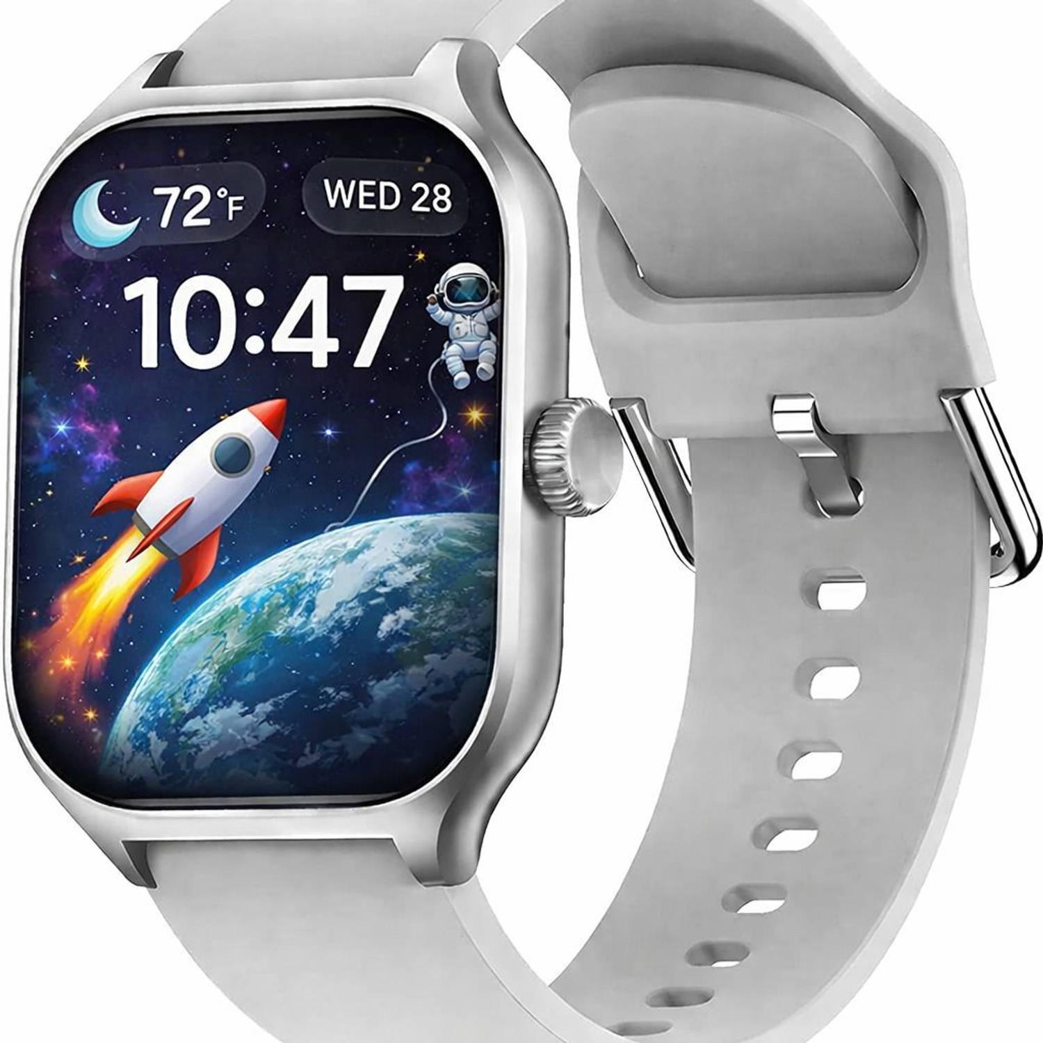 Upakrt Premium Smartwatch with Calling, Custom Dials & Health Tra