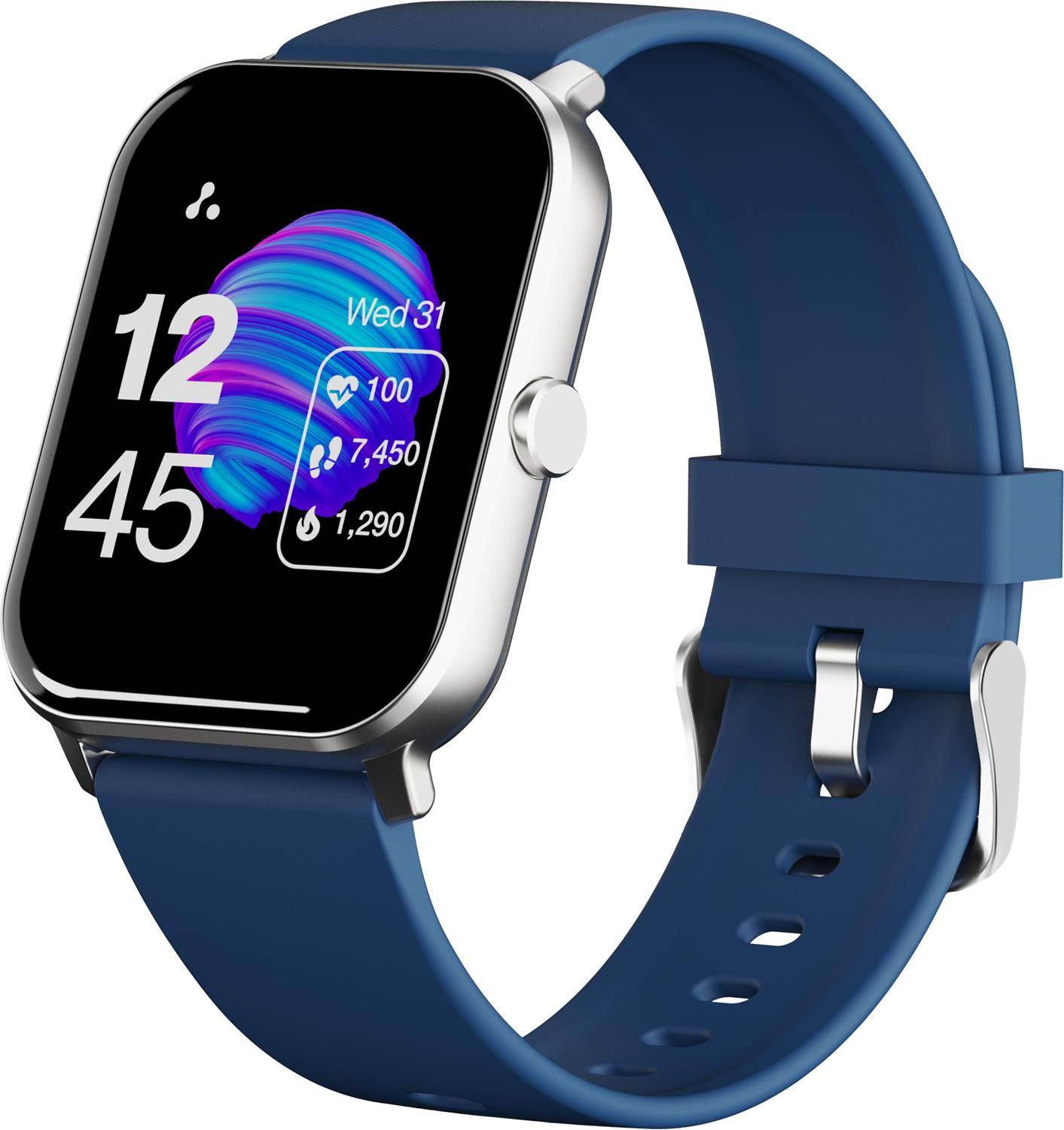 Ambrane Wise-Eon 1.69Lucid Display bluetooth calling function & 7 days battery life Smartwatch