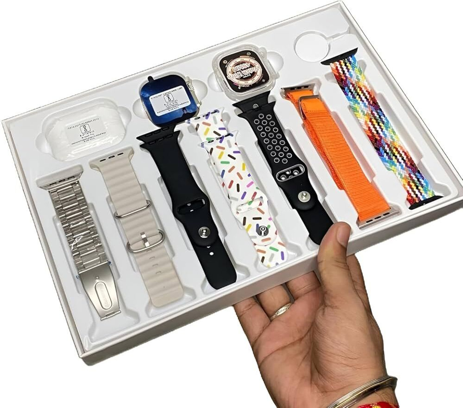 Image of TECHMAZE i20 smart watch & S8 4G network Android System T800 Ultra T6 Smartwatch