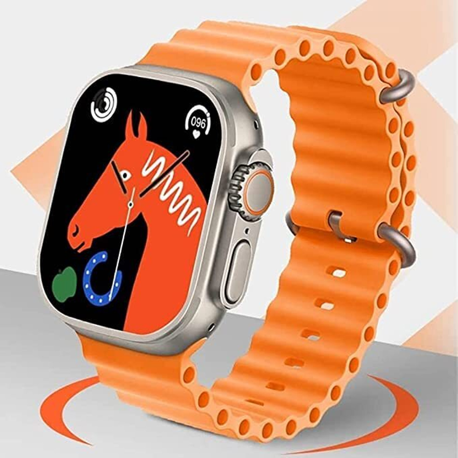 Image of Onikuma T800 BT watch 2in Big Screen Sunlight Proof Display Music Play Insta WA Notifier Smartwatch
