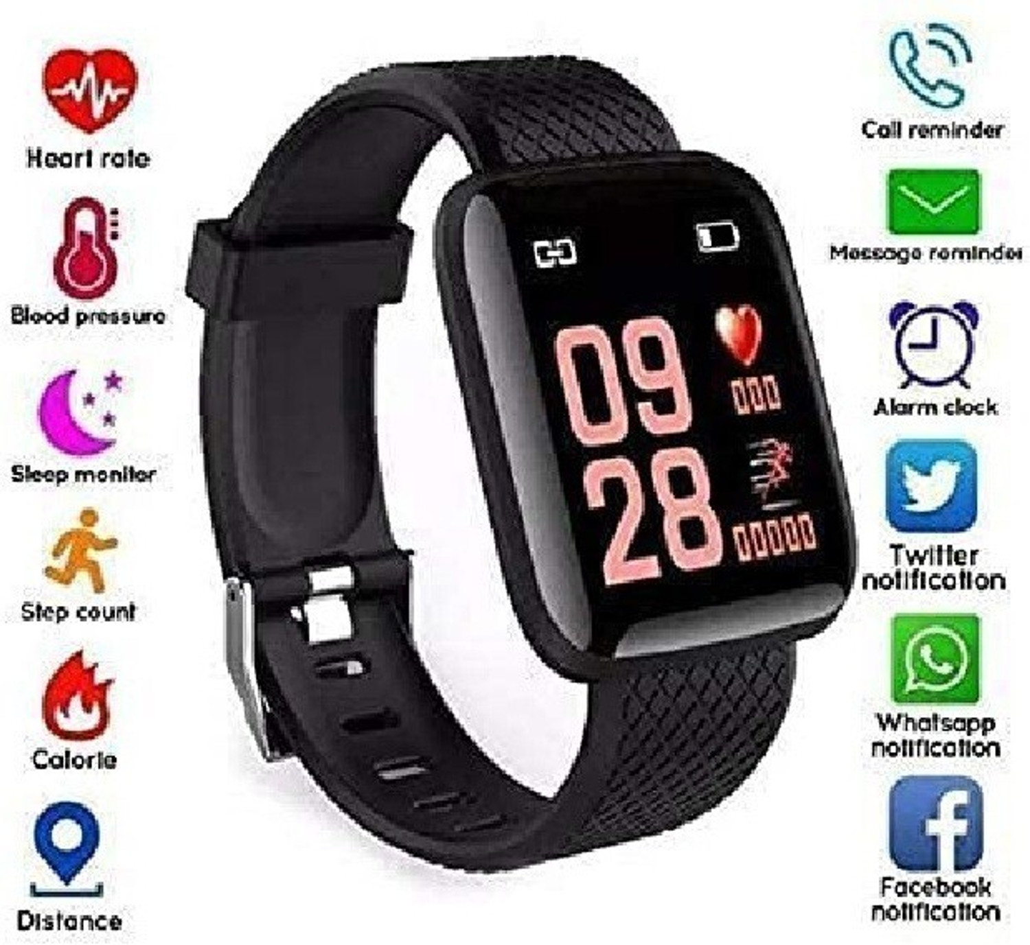 Image of VIGIL ID116 Smartwatch