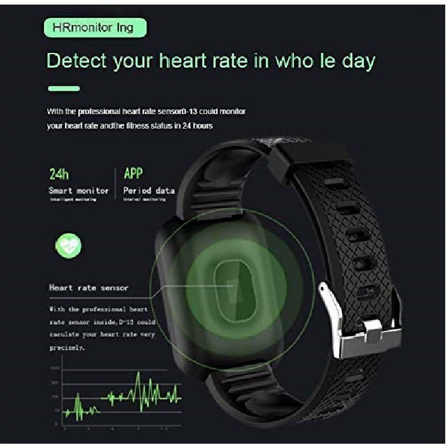 Image of VIGIL ID116 Smartwatch