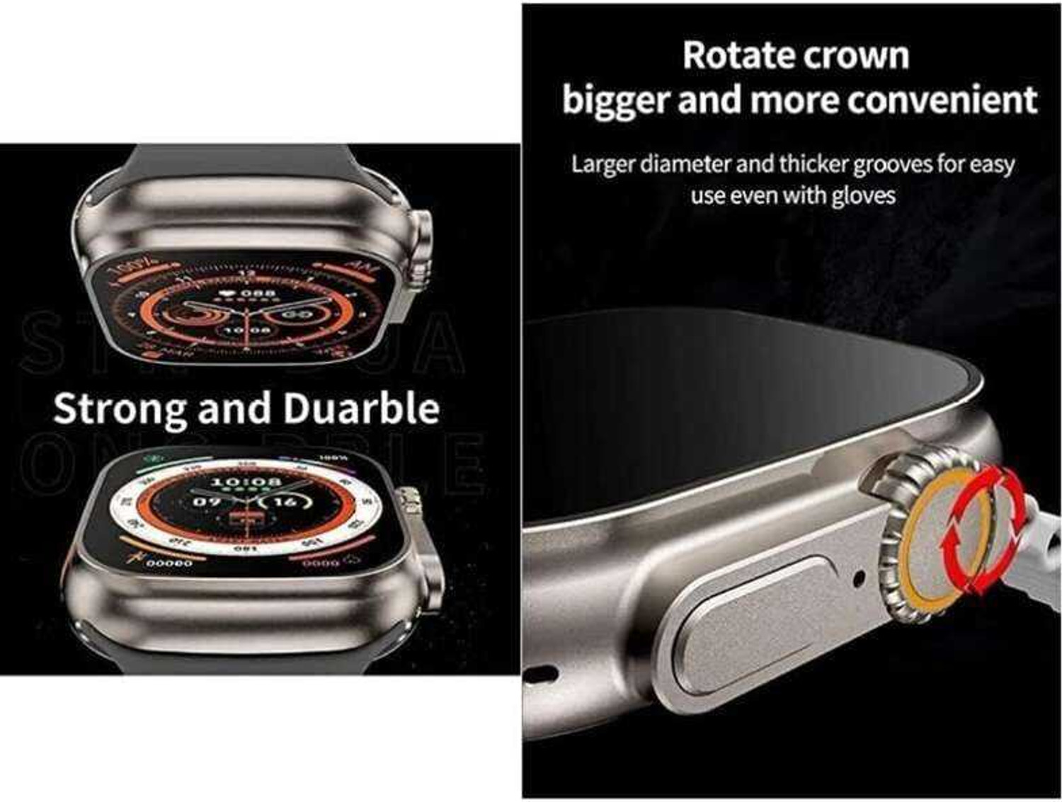 Image of Shivana W&O T800 Ultra U-98 Smartwatch