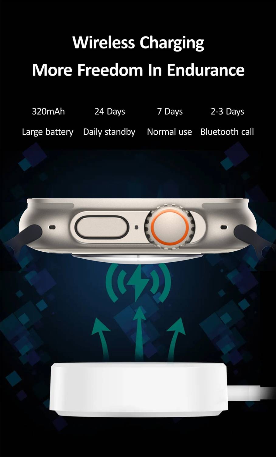 Gunjan UltraT-800 8 Bluetooth Call 4G Smartwatch - Image 2