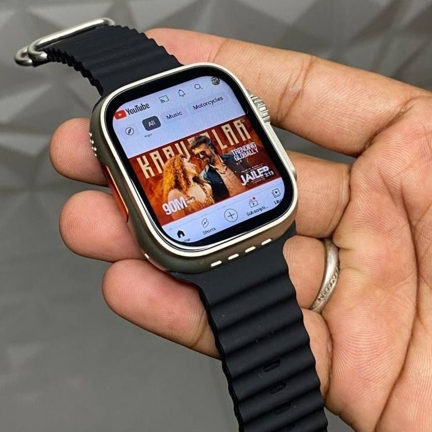 Image of Deepak Sales T800 Ultra Smart Watch BLACK Smartwatch