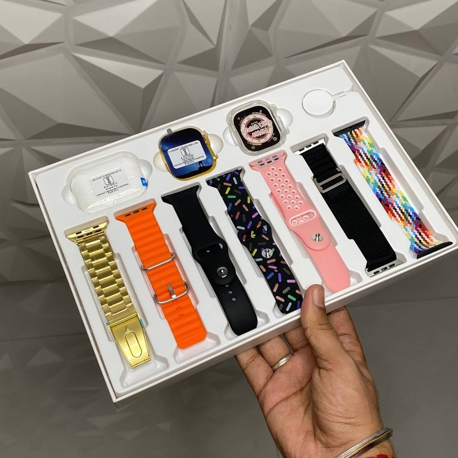 Image of Woonk i20 Ultra Android Smart Watch- 7in1 Combo Smartwatch