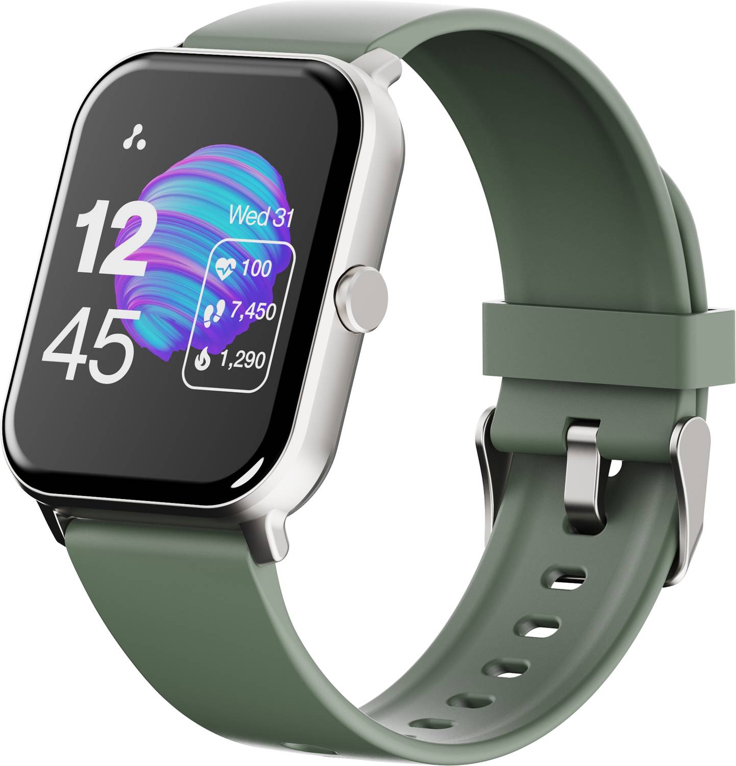 Ambrane Wise-Eon 1.69Lucid Display bluetooth calling function & 7 days battery life Smartwatch