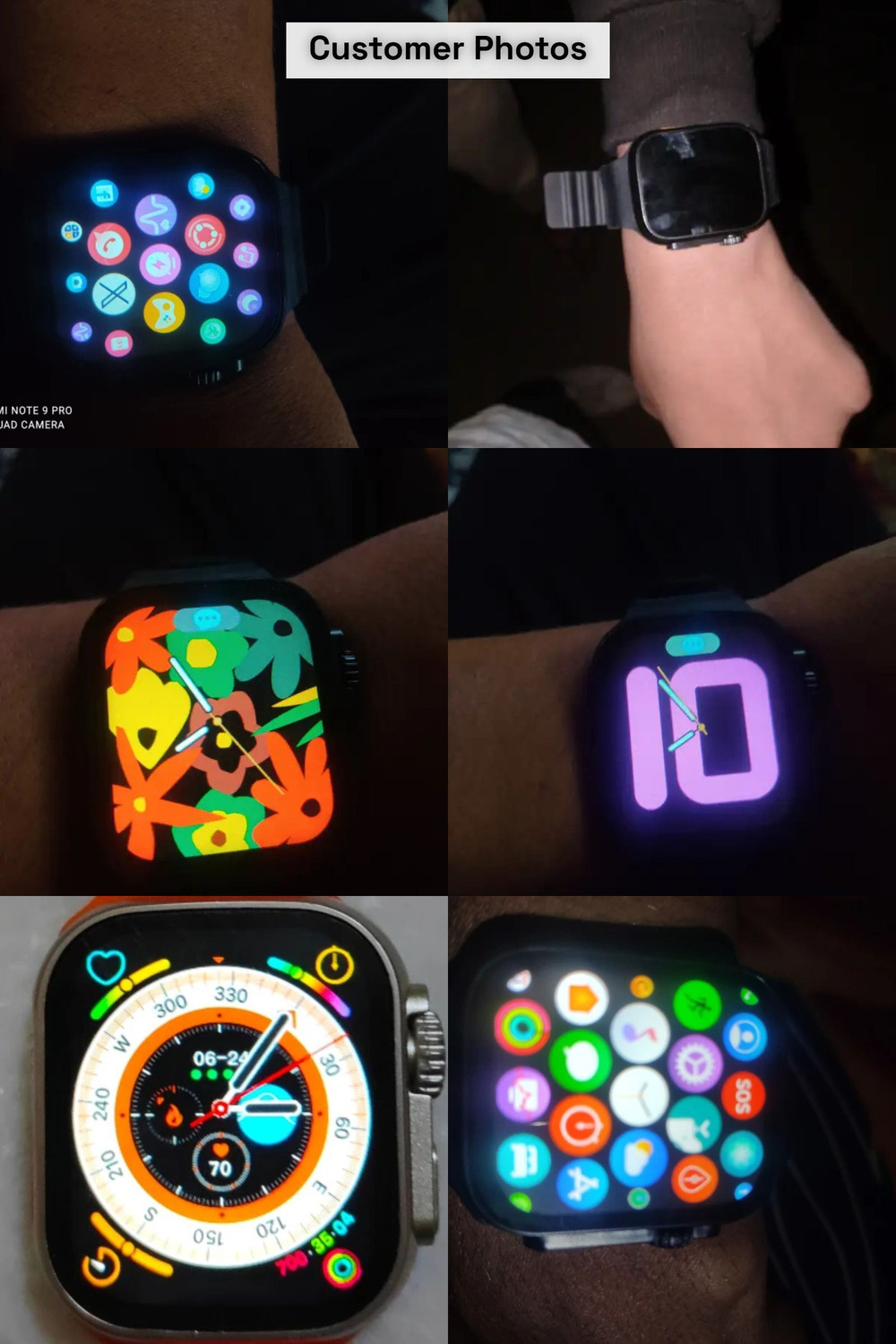 Image of Deepak Sales T800 Ultra Smart Watch BLACK Smartwatch