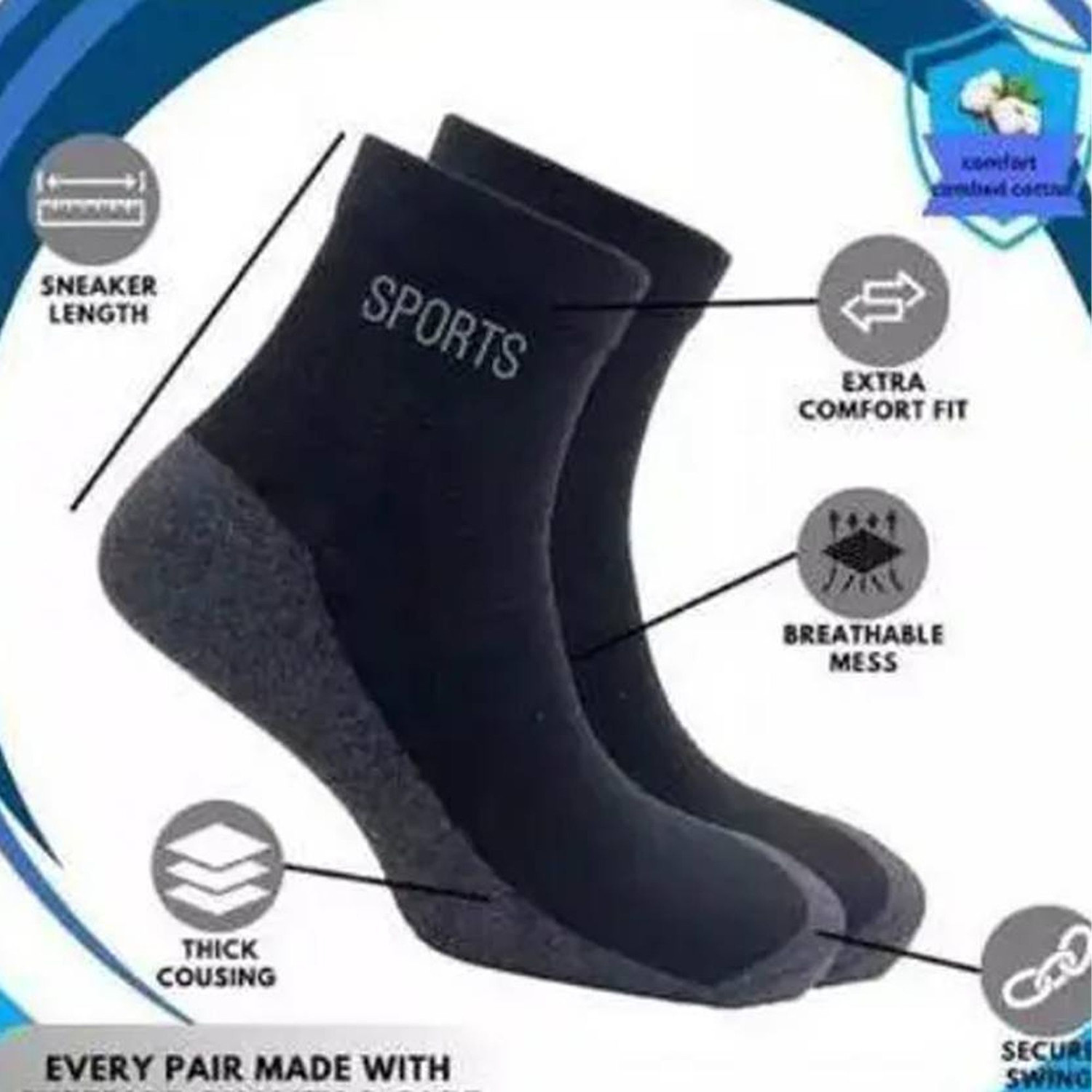 Image of HouseOfCommon Men Solid Ankle Length