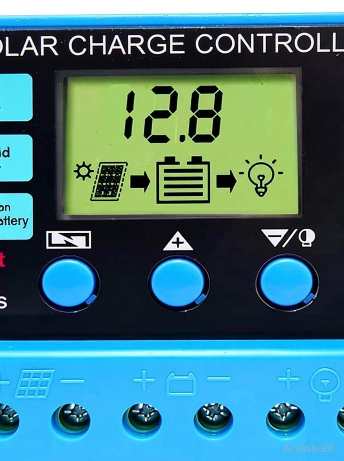 amiciSmart 10A Solar Charger Controller 12V/24V - Image 3