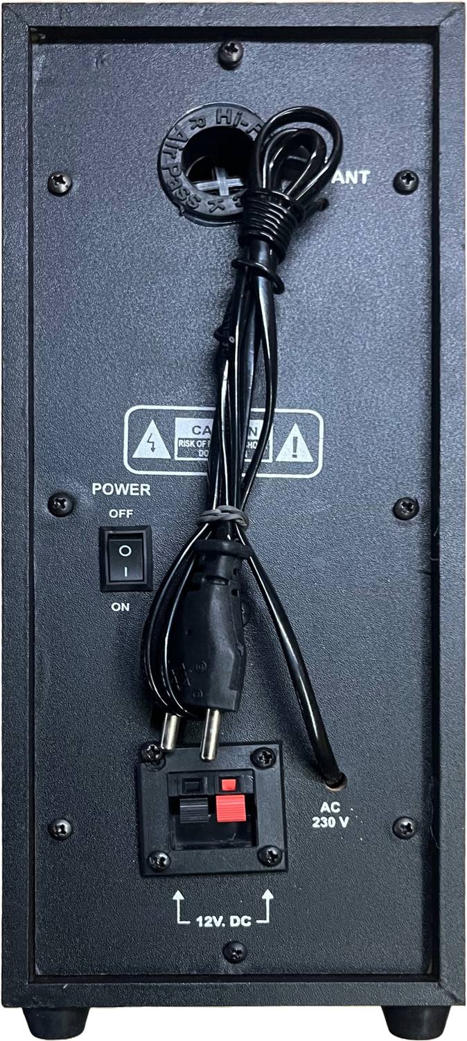 BTX9 1008 10W Bluetooth Tower Speaker Black - Image 4