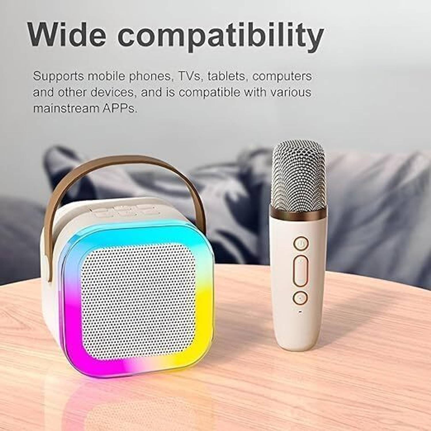 TECHEL K12 Bluetooth Speaker with Microphone, DFG42 56 W Bluetooth Soundbar