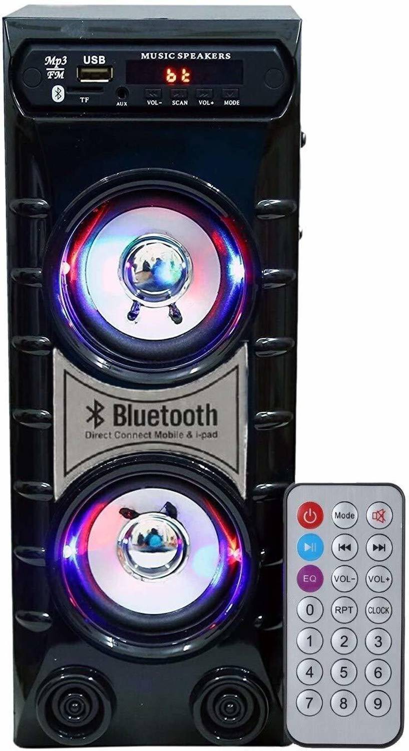 BTX9 1008 10W Bluetooth Tower Speaker Black - Image 1