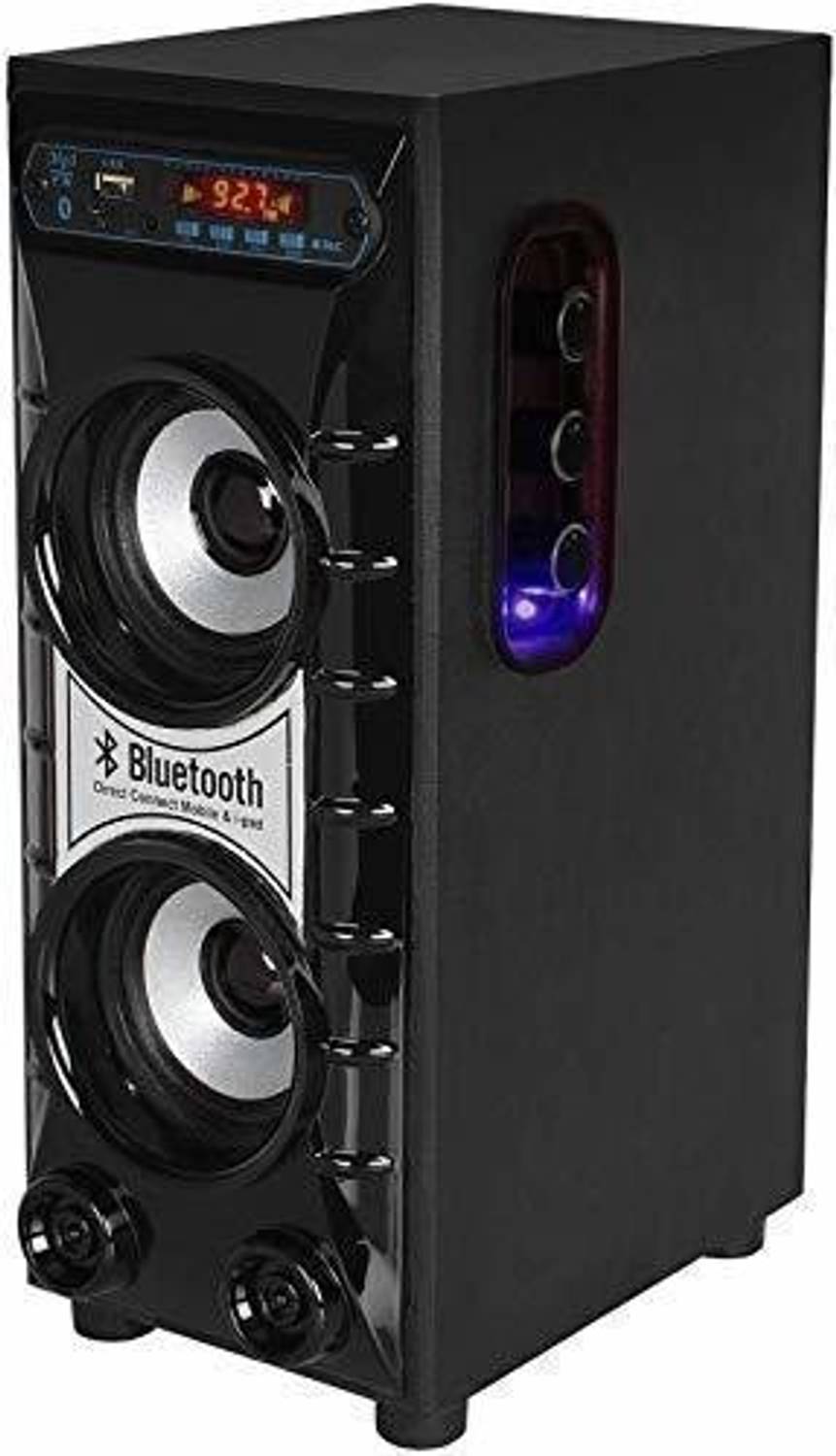 BTX9 1008 10W Bluetooth Tower Speaker Black - Image 2