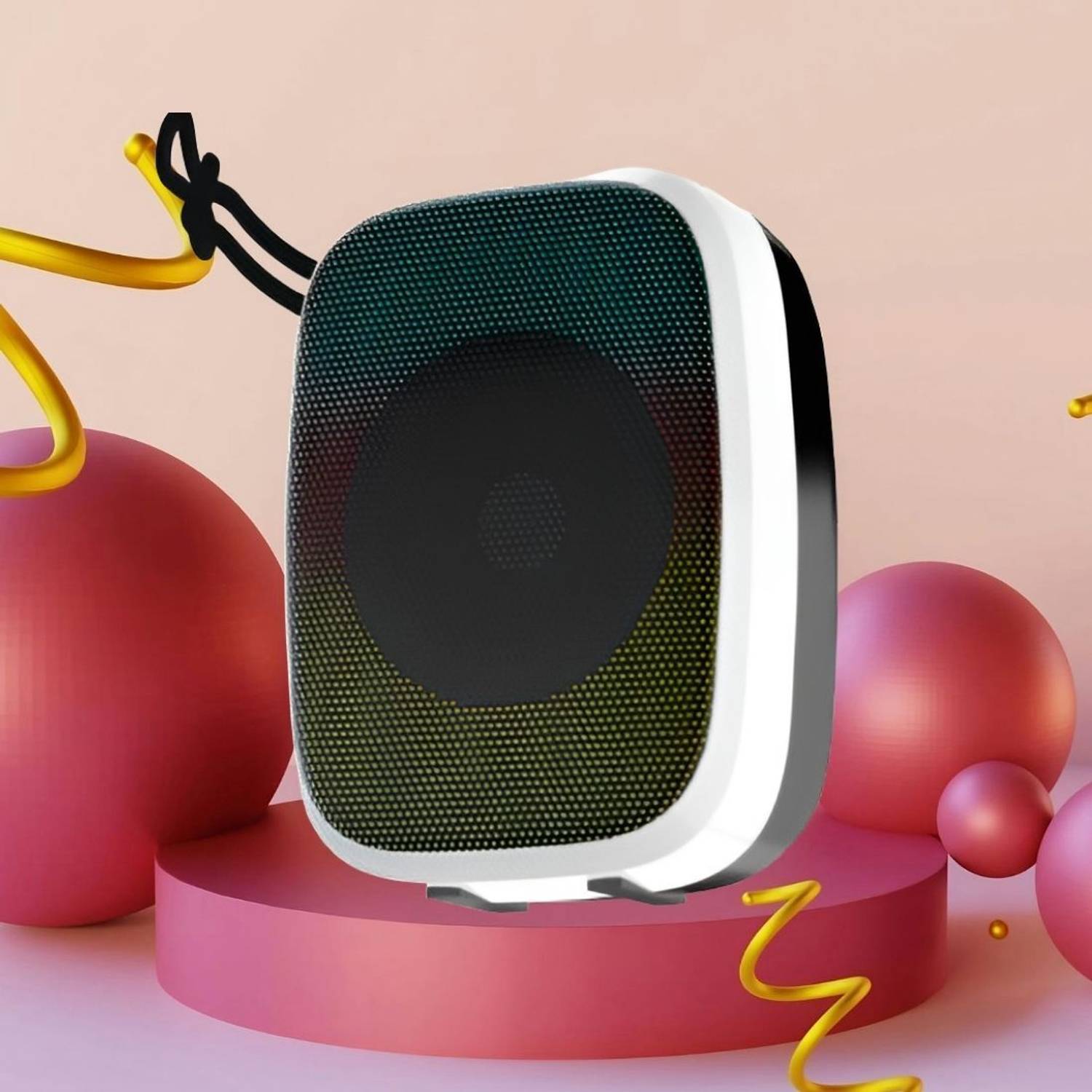 Clairbell Don Bluetooth Speaker Support Card/FM Aux/SD 5Hrs Playtime With Stereo SoundA113 8 W Bluetooth Soundbar
