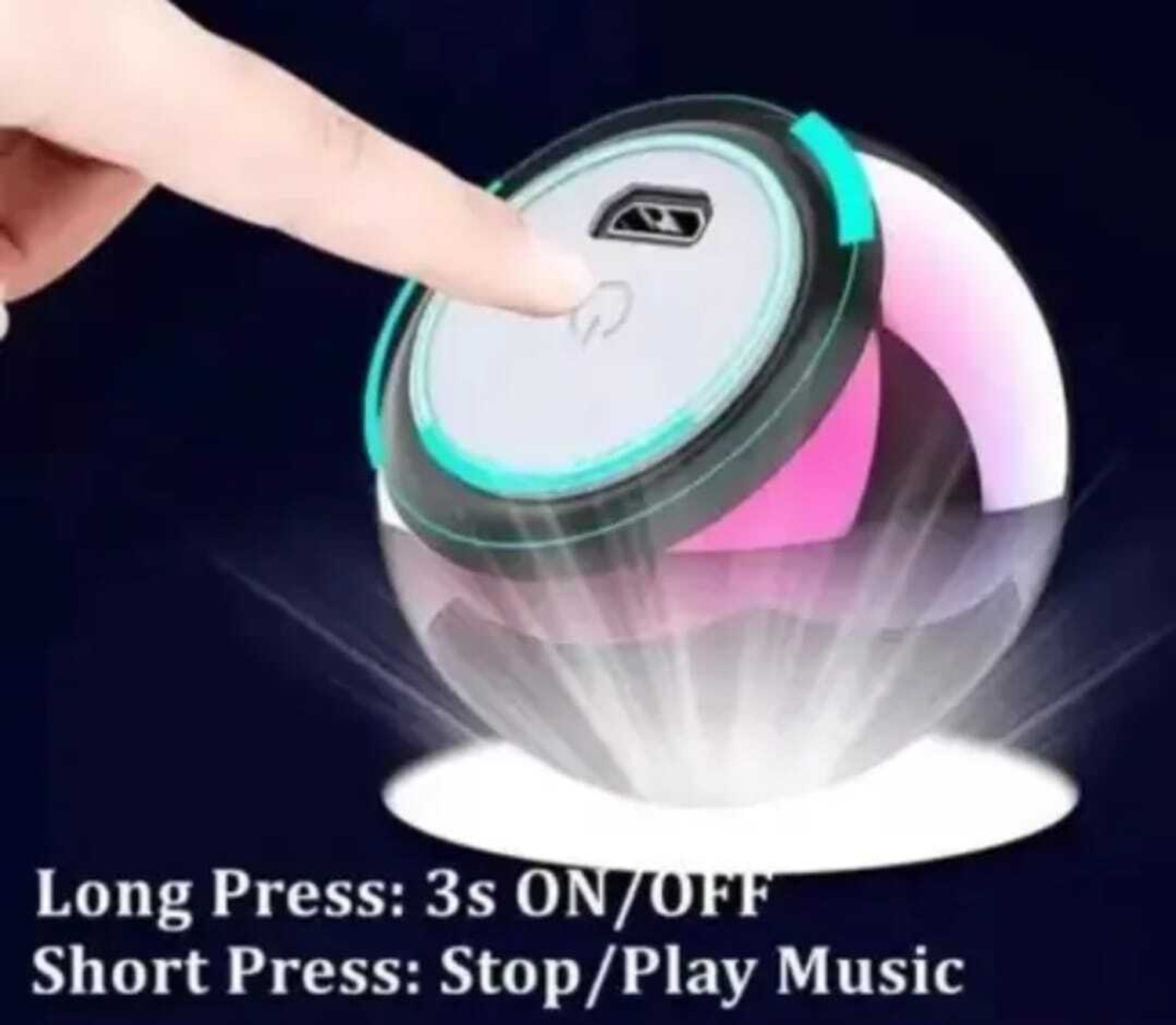 Image of Anandani Mini M4 Boost Wireless Mini Electroplating Speaker 10 W Bluetooth Party Speaker