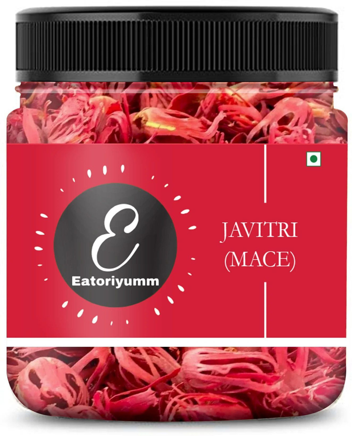 Image of Eatoriyumm Organic Mace Whole ( Jar Pack ) Javitri Flowers Indian Spices (200 g )
