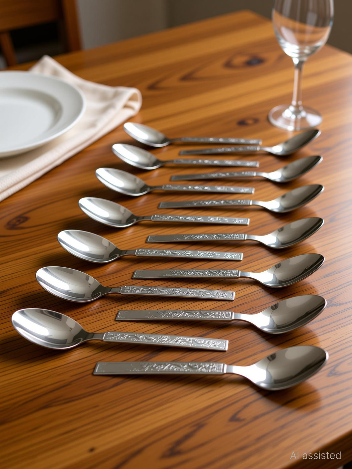 Image of Convay Design dinner Stainless Steel Table Spoon Stainless Steel Table Spoon Set