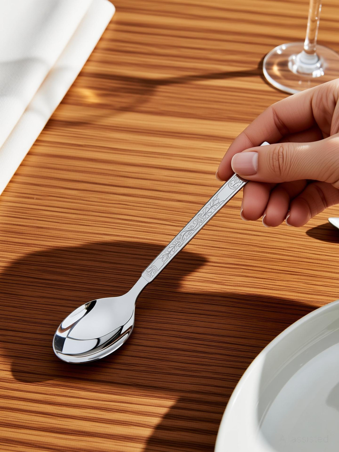Image of Convay Design dinner Stainless Steel Table Spoon Stainless Steel Table Spoon Set