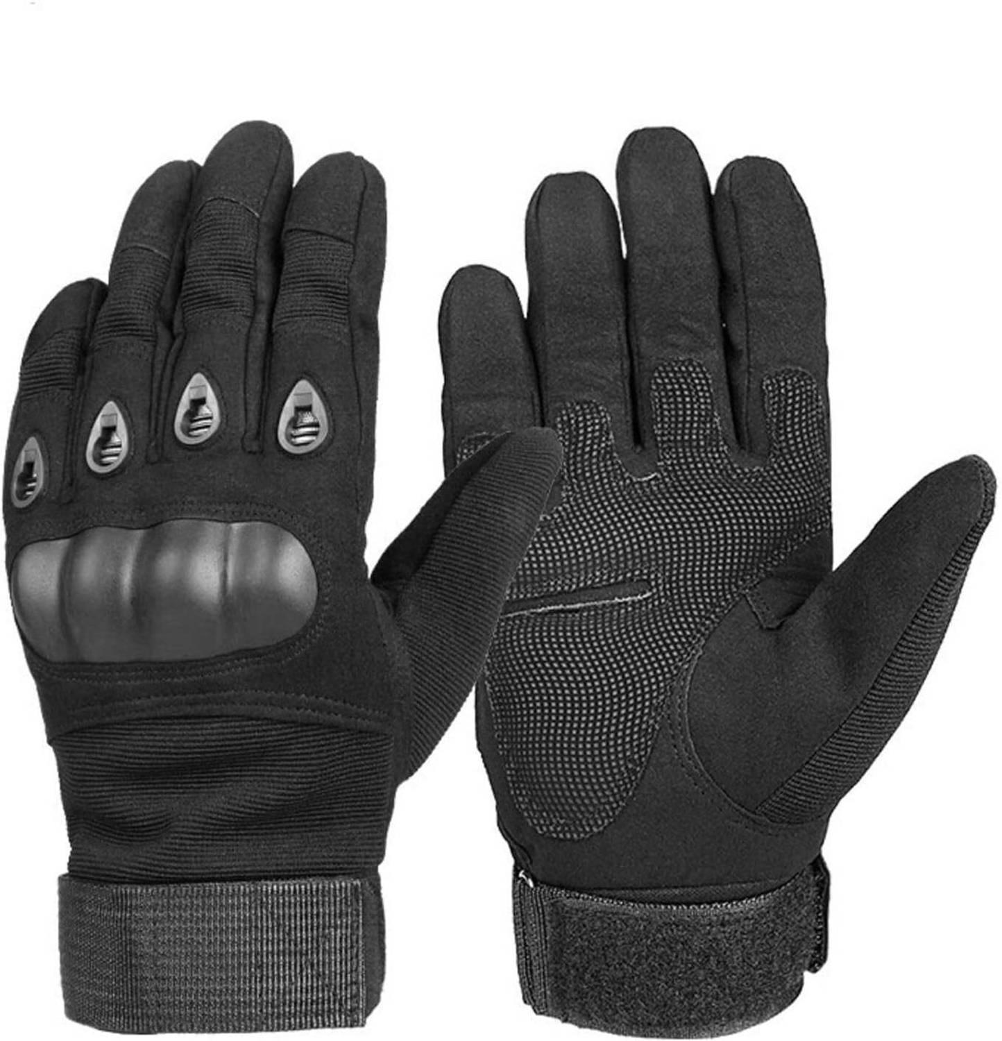 BAD OWL Full Finger Hard Knuckle Gloves - Image 1