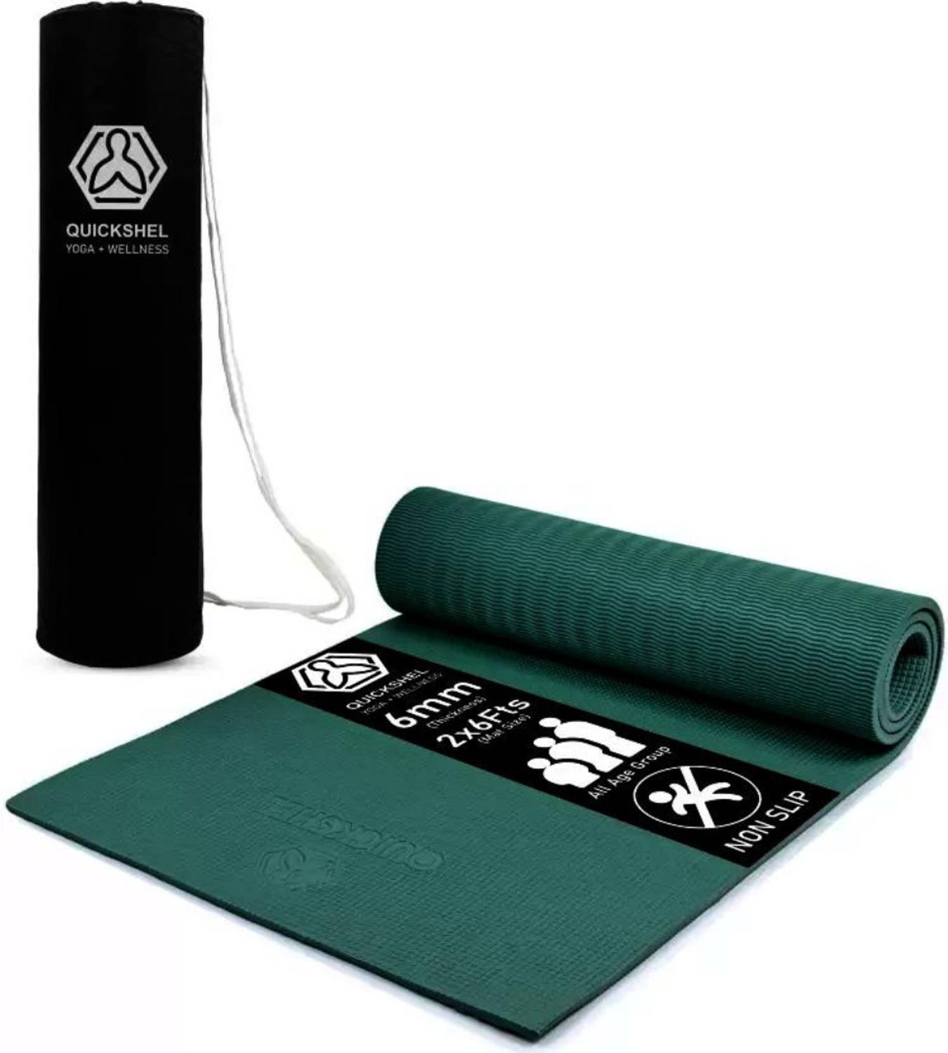 Quick Shel EVA + TPE Anti Slip Home Gym Exercise Workout Fitness