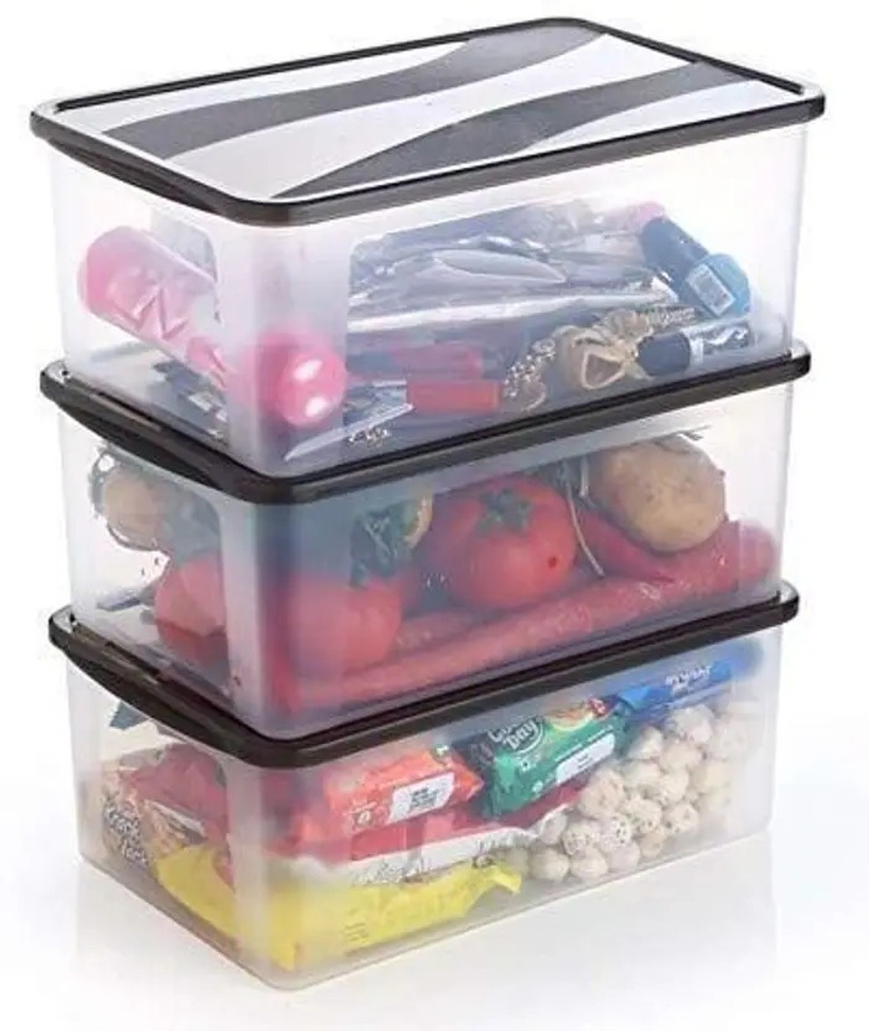 Image of STREPTO Plastic Storage Basket