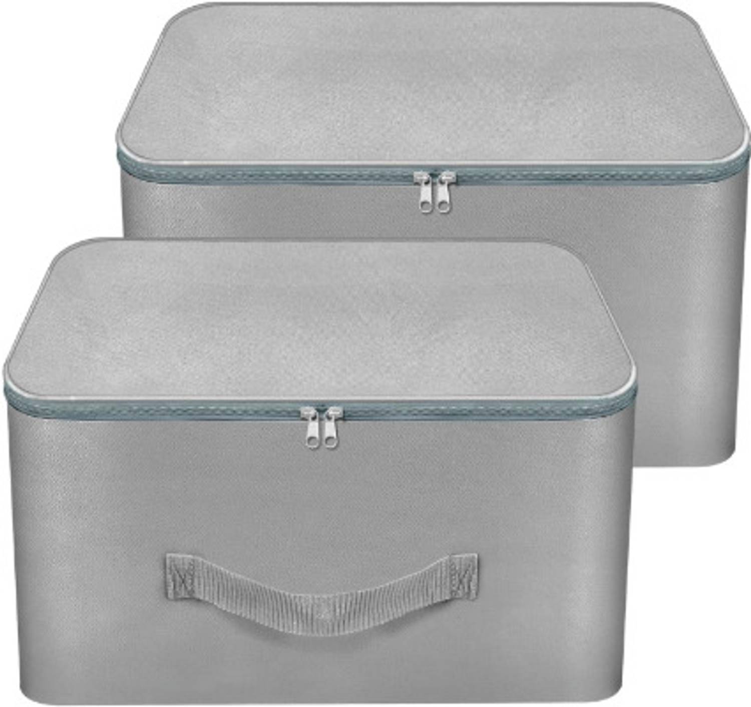 buyeasy 2 Pack Nylon Bag Underbed Cloth Storage Organizer Storage box Under Bed Storage