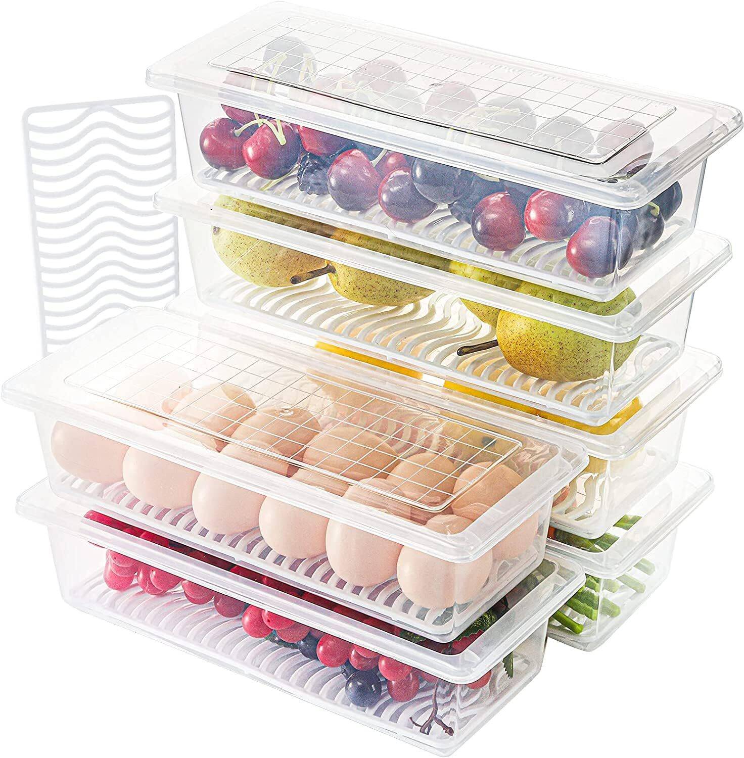 AK10ZONE Plastic Fridge Container  - 1500 ml