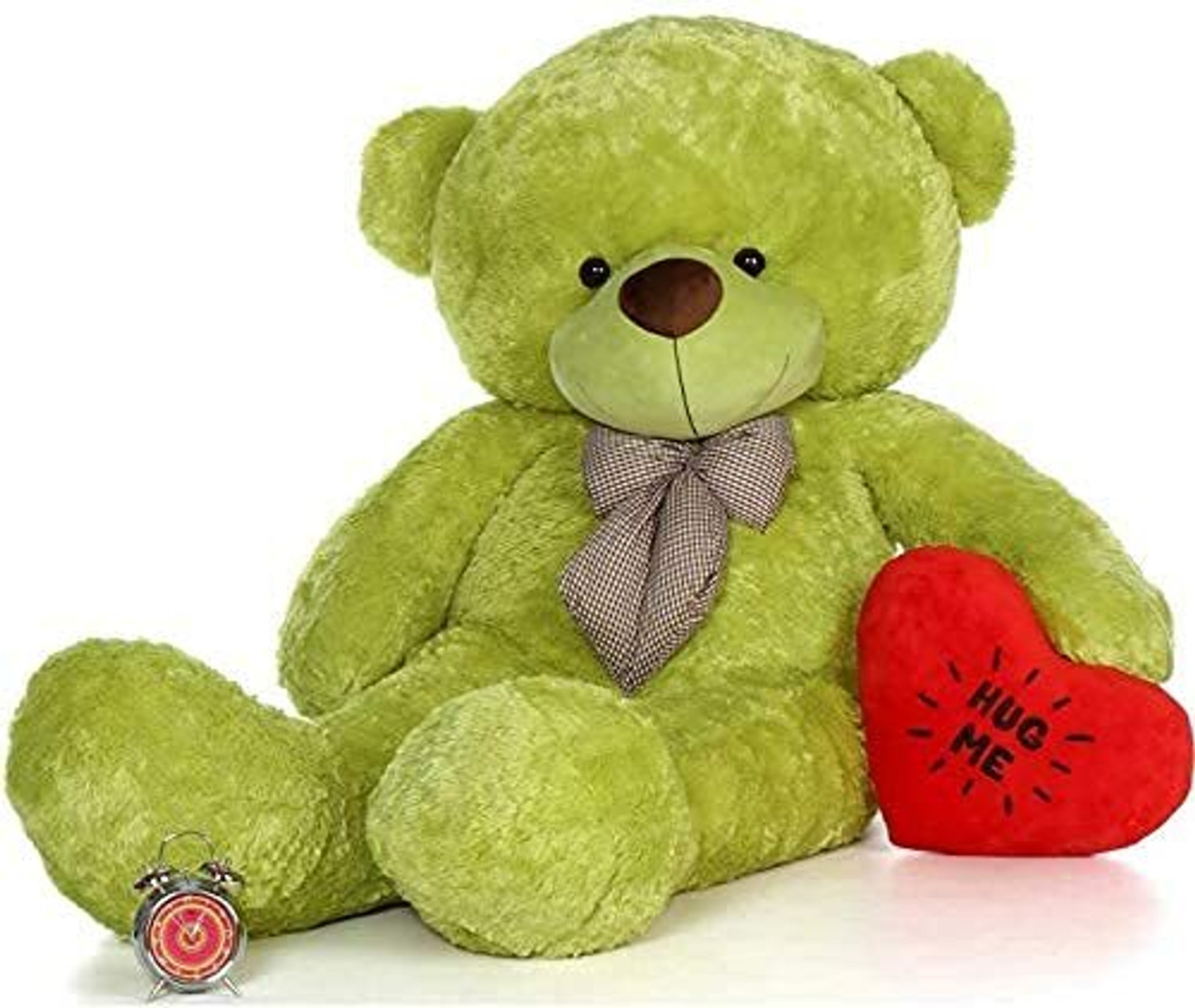 Image of Ksar 6 Feet Green Teddy Bear Soft Lovable Cute Big Size Birthday Gifts for Girls Wife - 182 cm