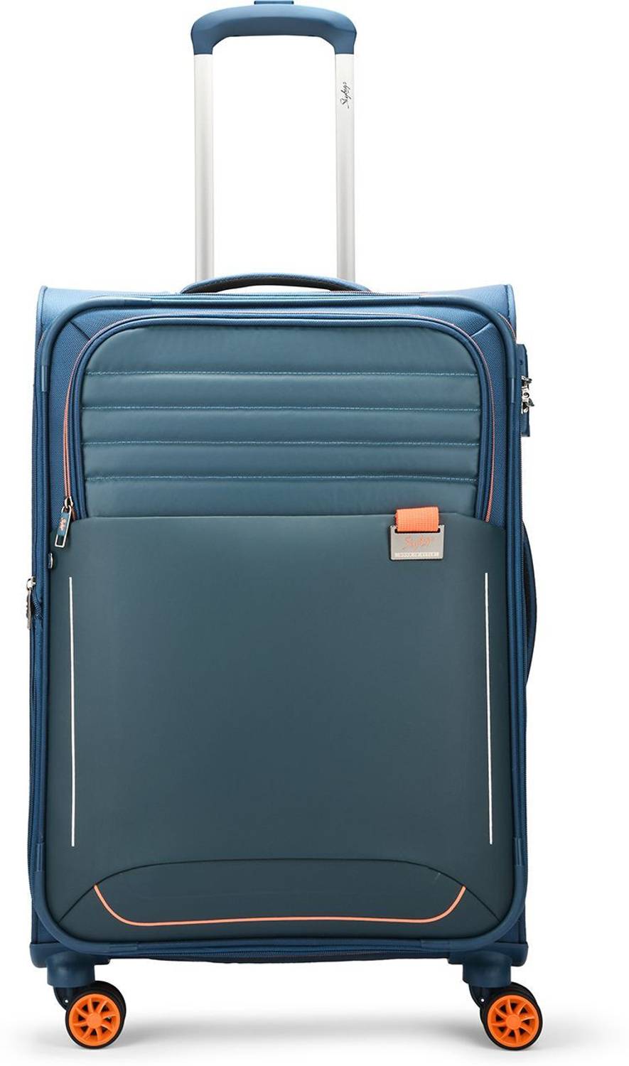Skybags Twentyfour7 Pro 55cm 8-Wheel Blue Luggage - Image 1