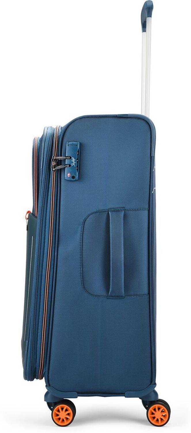 Skybags Twentyfour7 Pro 55cm 8-Wheel Blue Luggage - Image 3