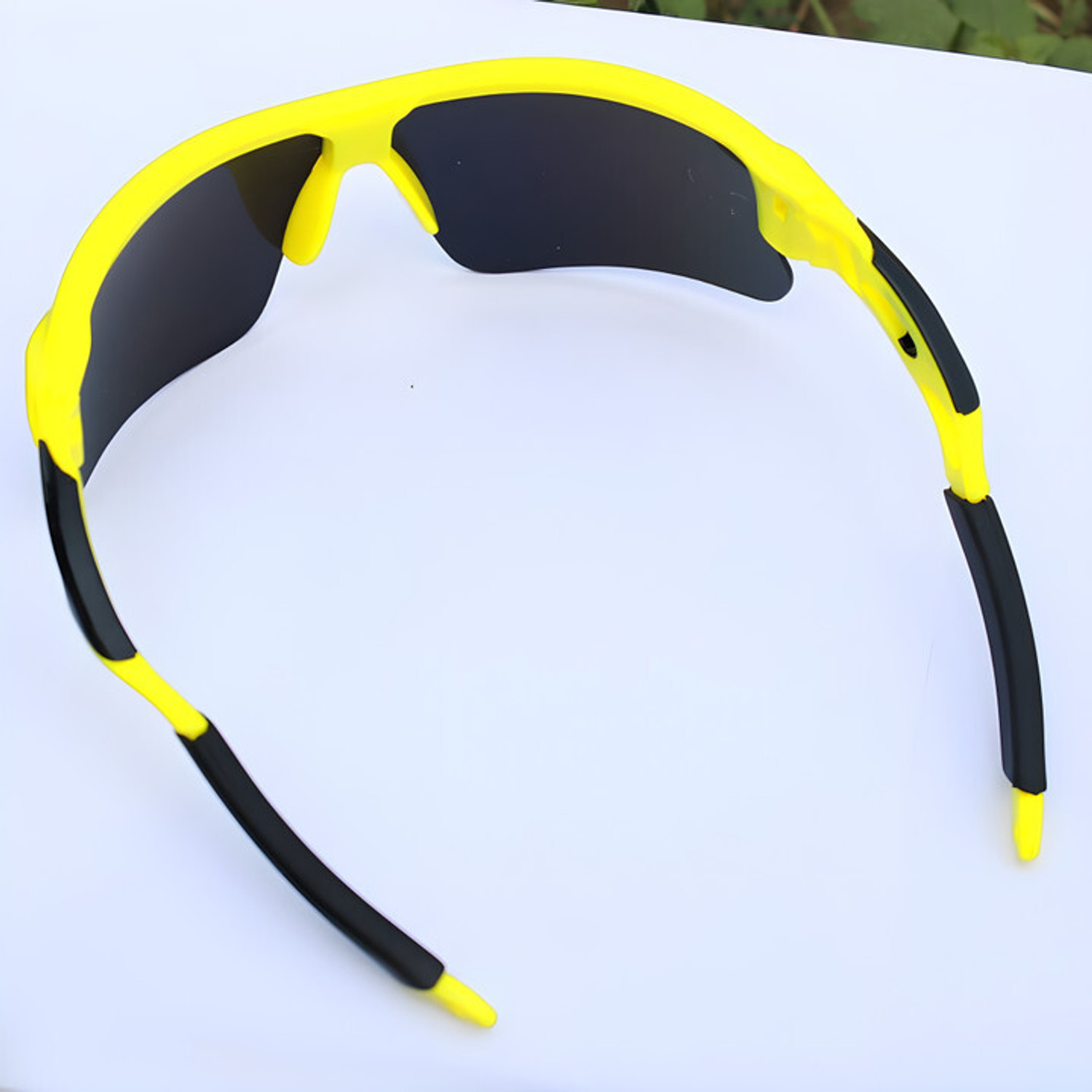 Image of aspecs Sports Googles UV Protection, Wrap-around Sunglasses Riding / Cycling / Running / (Yellow, Black)