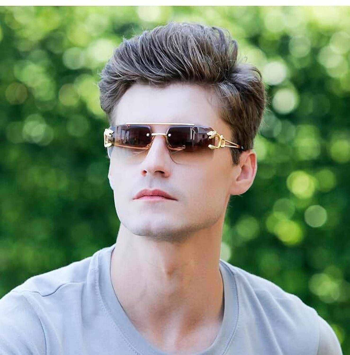 ROADWAY Rectangular Sunglasses - Image 5