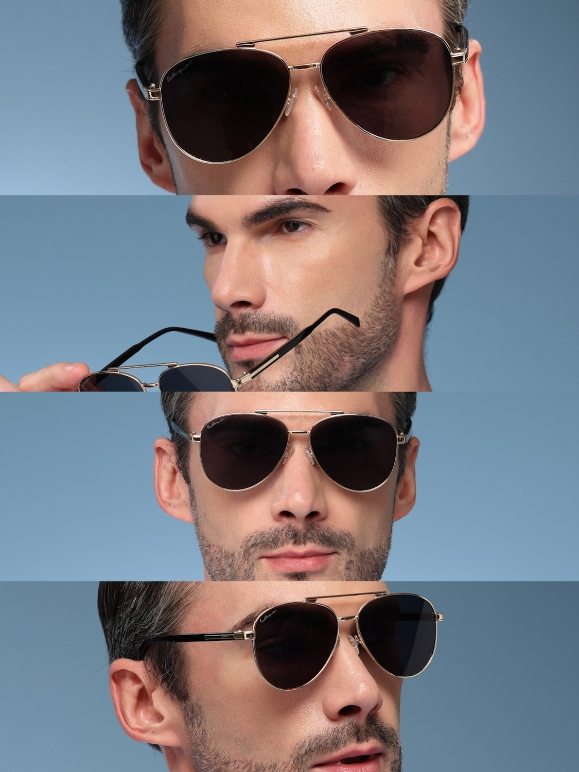 Image of Red Tape Aviator Sunglasses