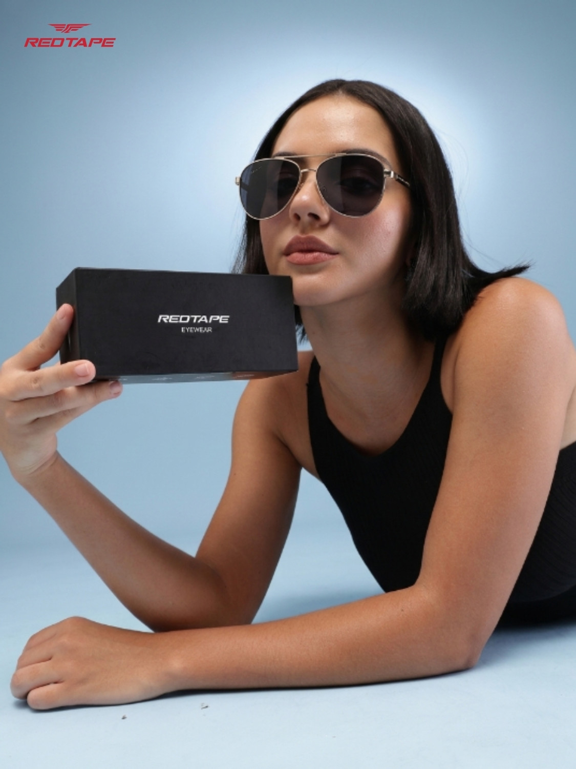 Image of Red Tape Aviator Sunglasses