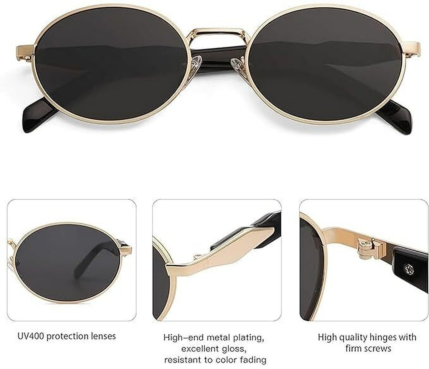 Image of VALWICK Oval Sunglasses