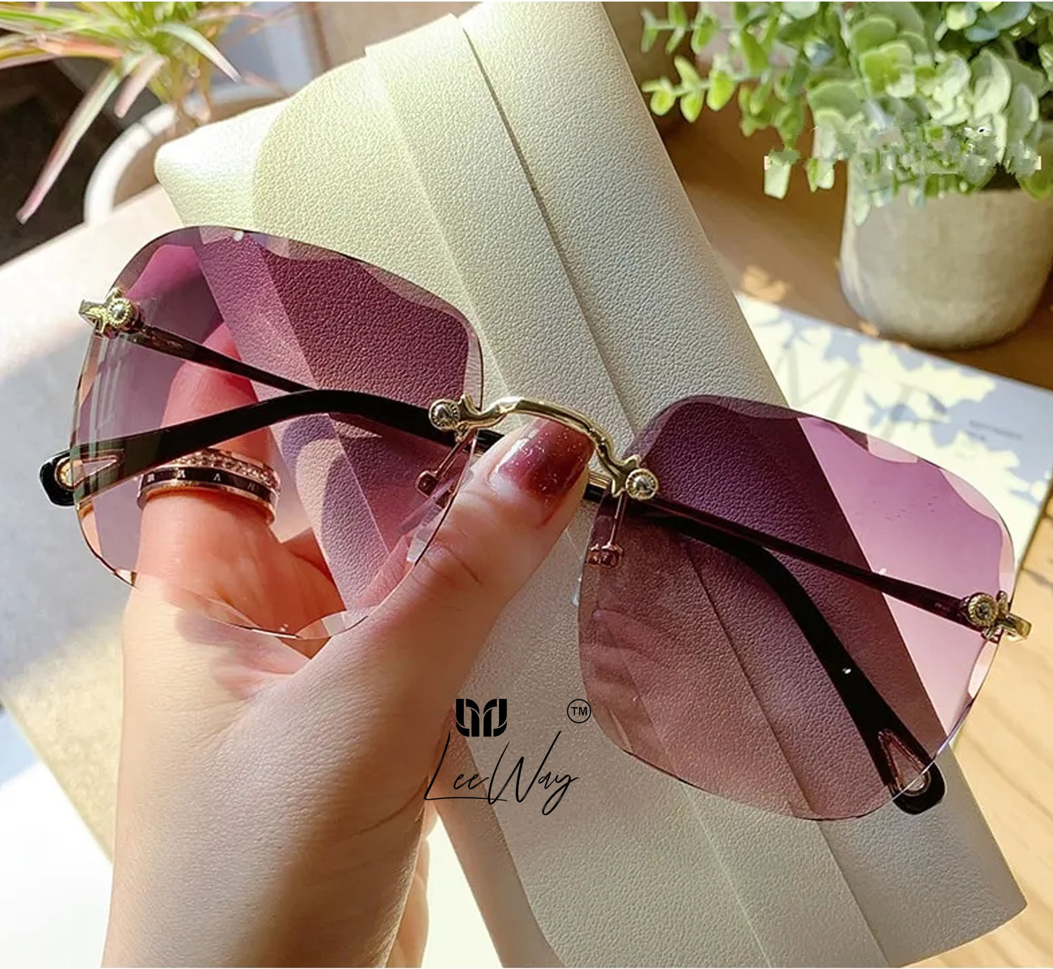 Image of Kalveera Retro Square Sunglasses
