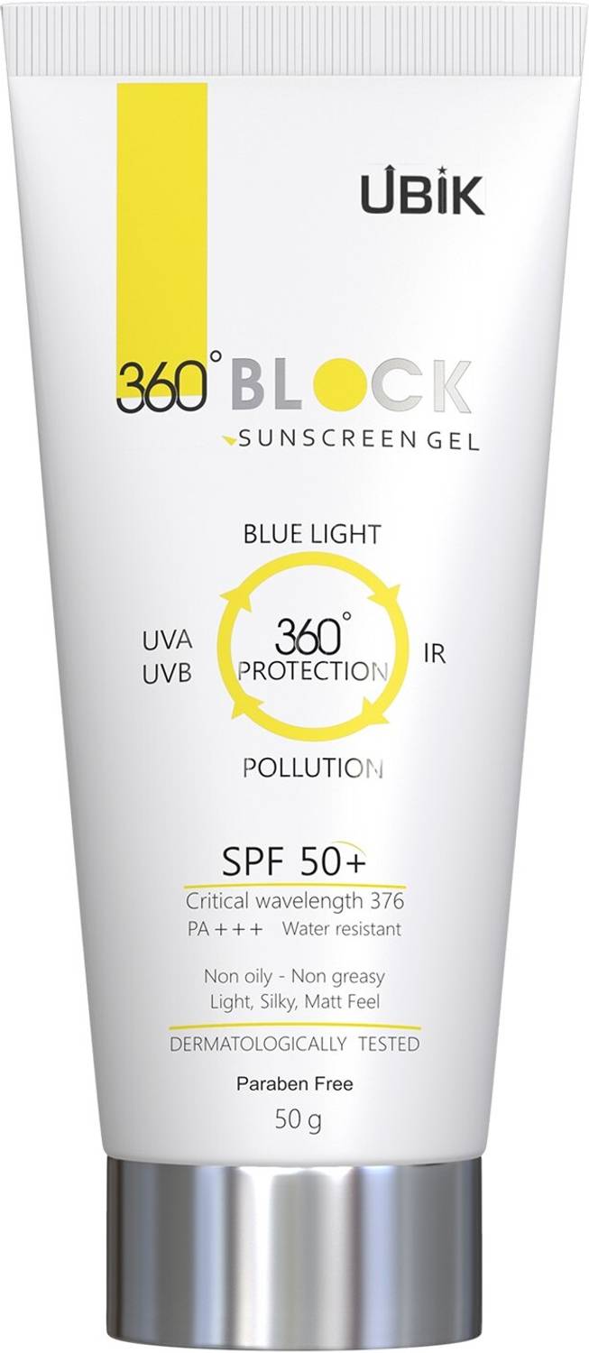 360 Block Sunscreen SPF 50 PA+++ Gel