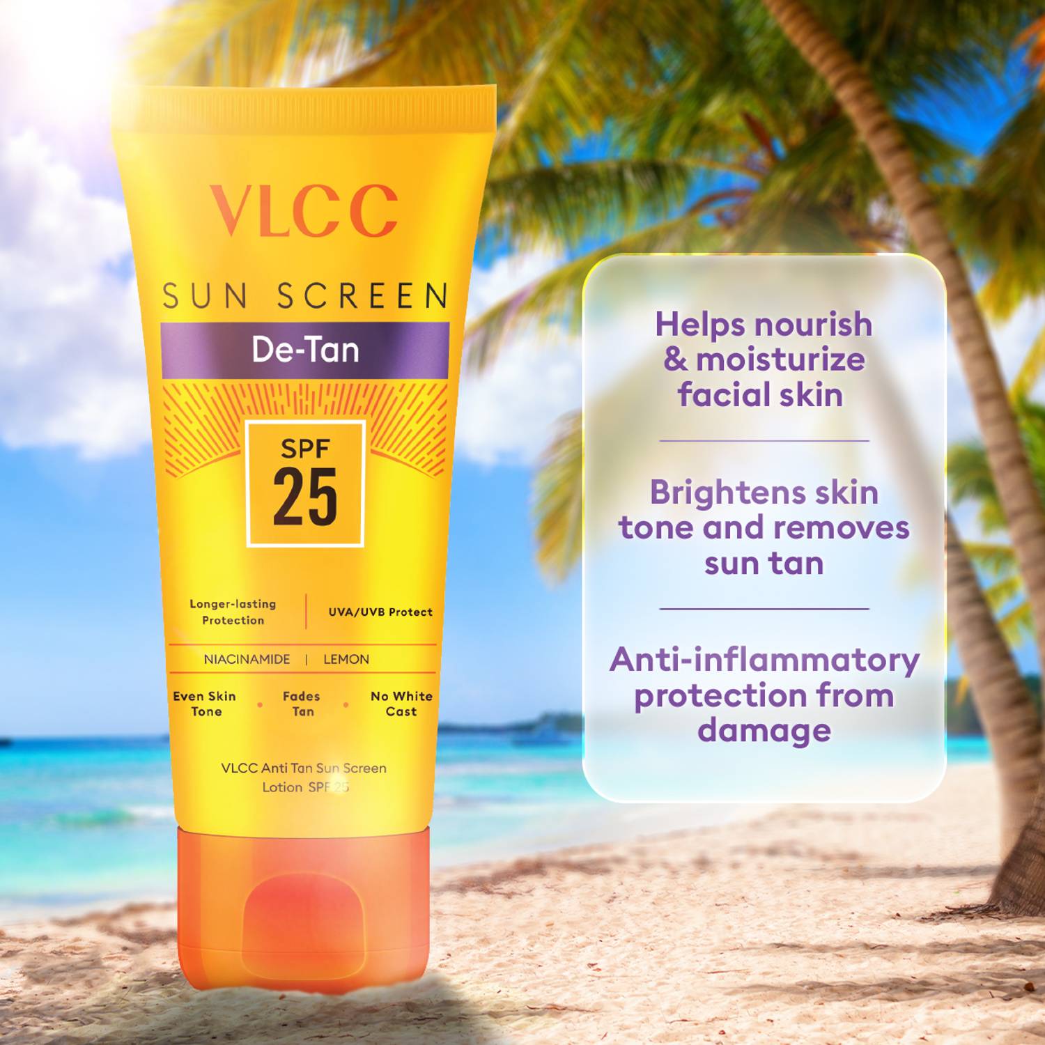VLCC Sunscreen SPF 25 De-Tan 300 ml - Image 5